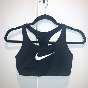 Black Nike Bra Recycled Materials